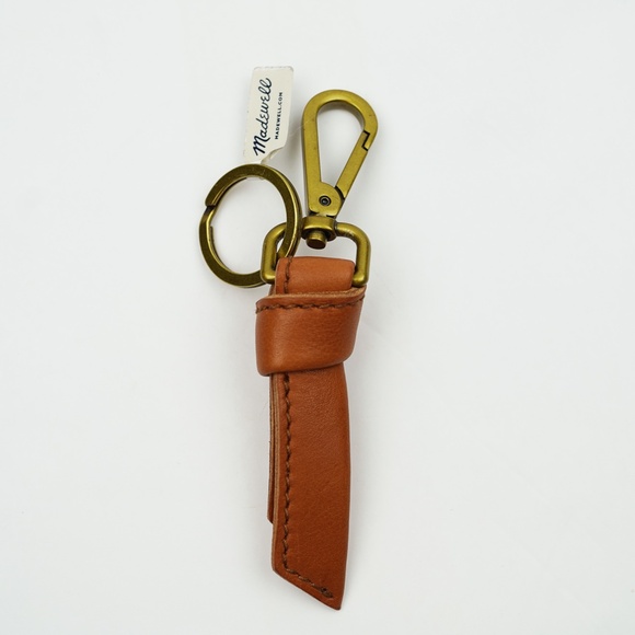 New MADEWELL The Sydney Key Fob in Burnished Caramel NI361 - Picture 2 of 2